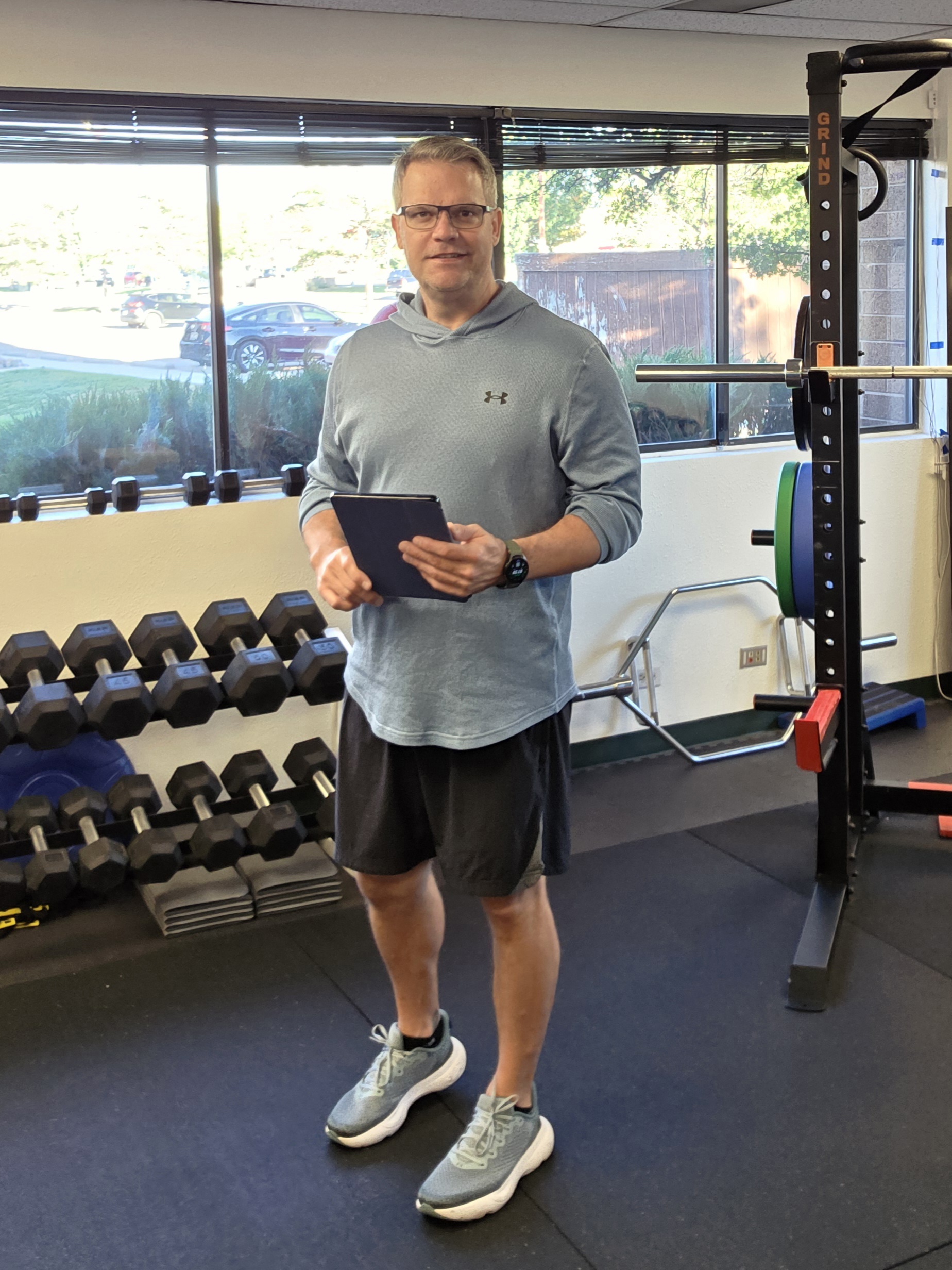 personal trainer posing for a picture